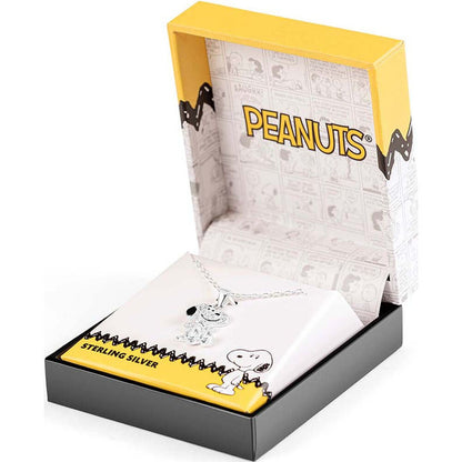 Ciondolo 3D di Snoopy dei Peanuts in argento