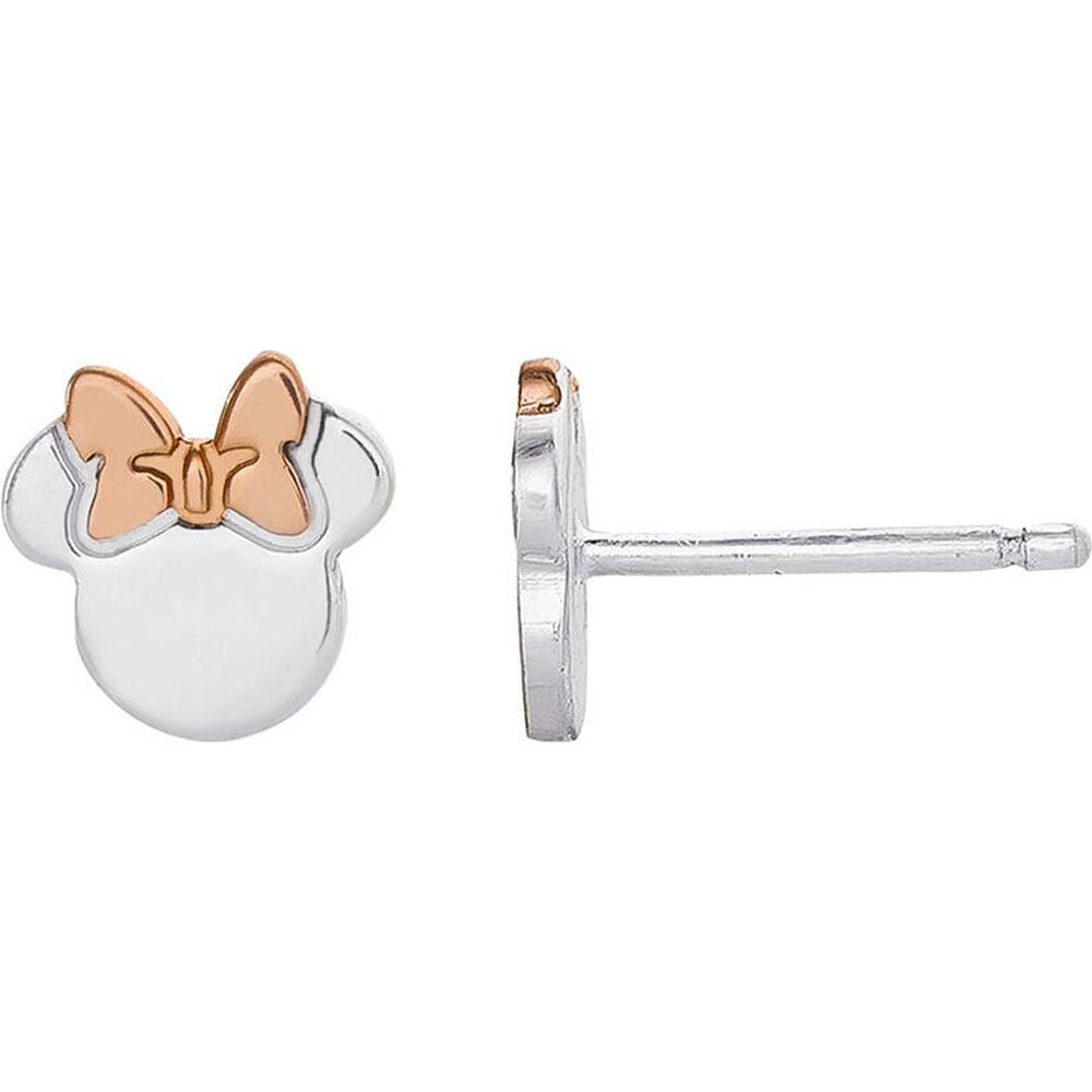 Minnie Mouse silver earrings