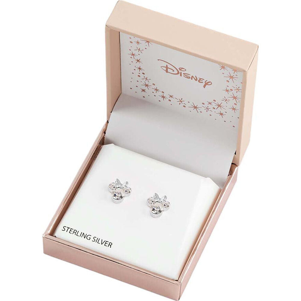 Minnie Mouse silver earrings