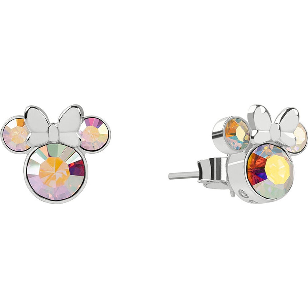 Minnie Mouse silver earrings
