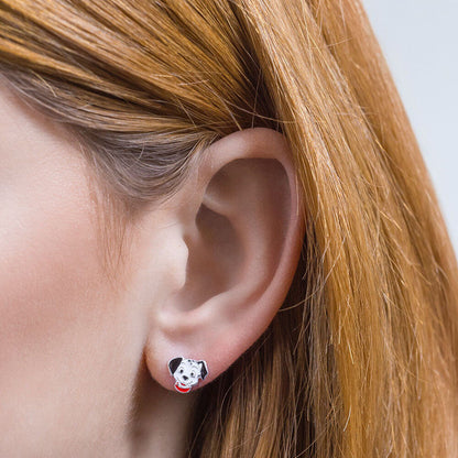101 Dalmatians Disney silver earrings