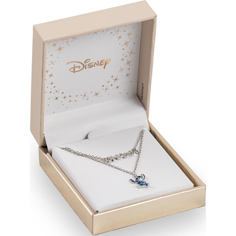Disney Ohana Stitch Anhänger Silber