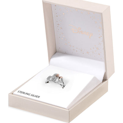 Mickey & Minnie Disney silver ring