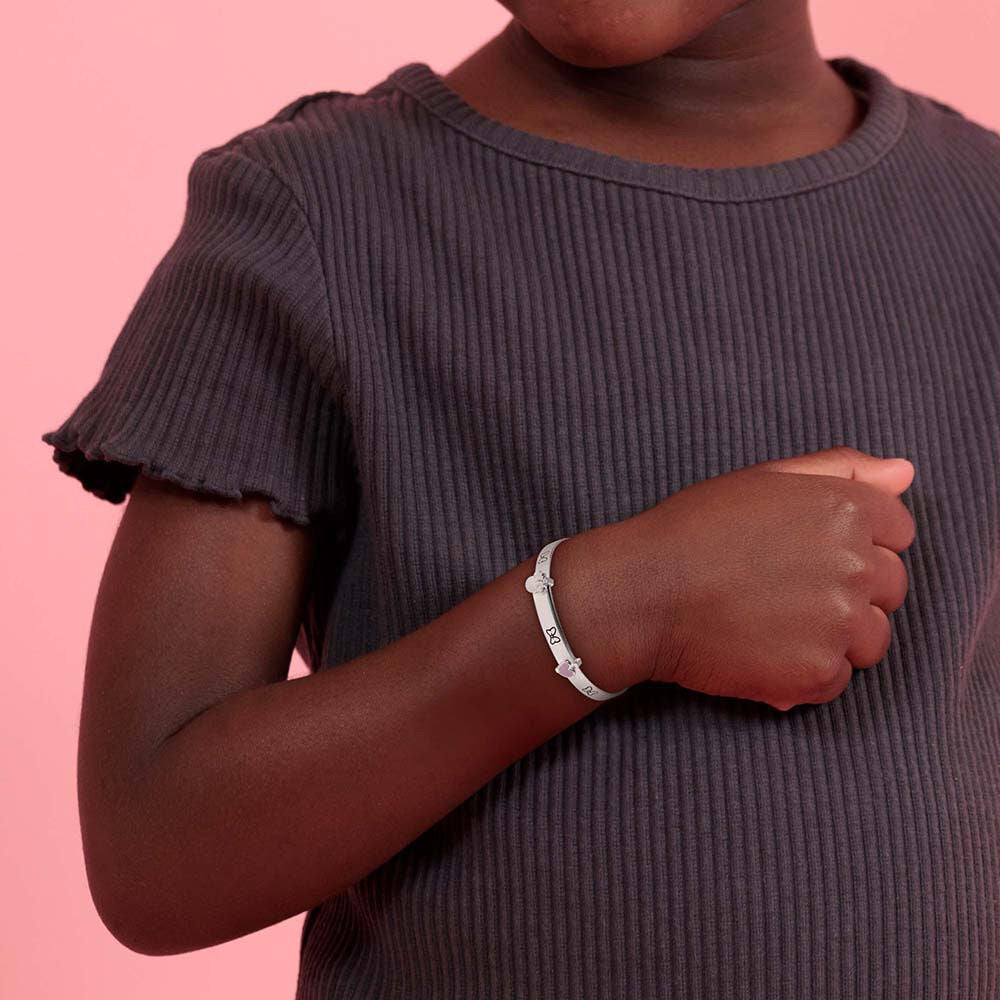 Minnie Mouse silver bracelet