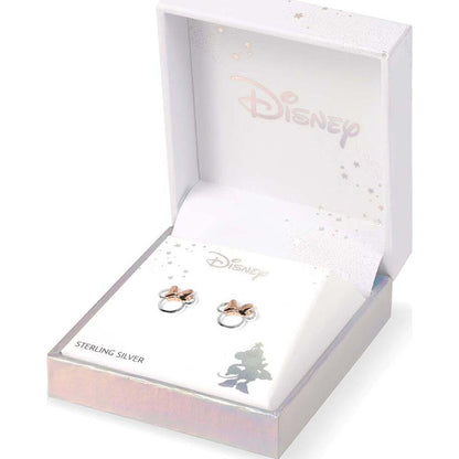 Minnie Mouse silver earrings