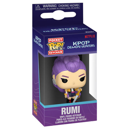 Chaveiro Pocket POP KPop Demon Hunters Rumi