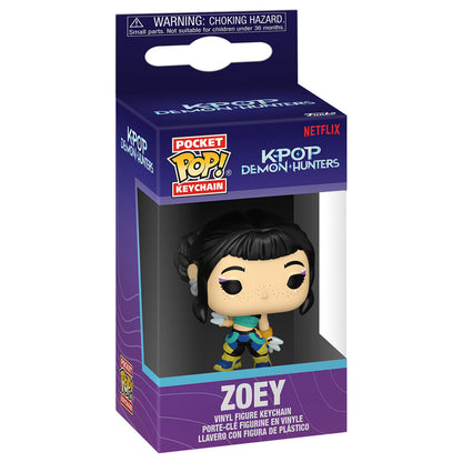 Pocket POP KPop Demon Hunters Zoey Keychain