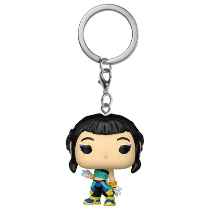 pocket pop kpop demon hunters zoey keychain
