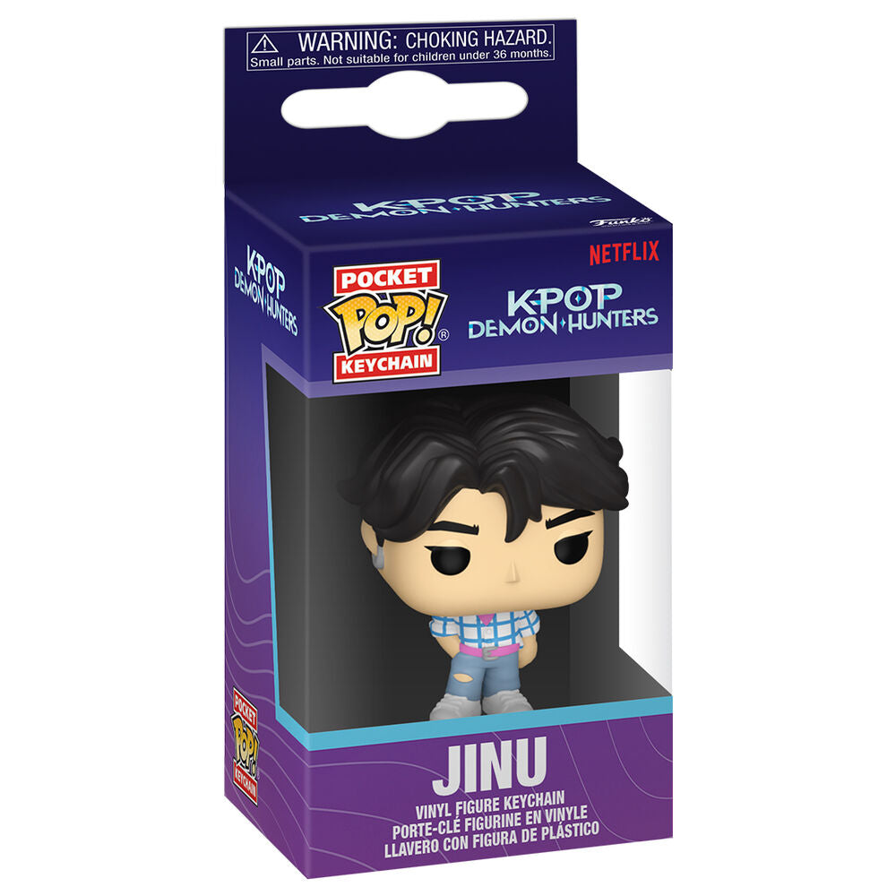 Chaveiro Pocket POP KPop Demon Hunters Jinu