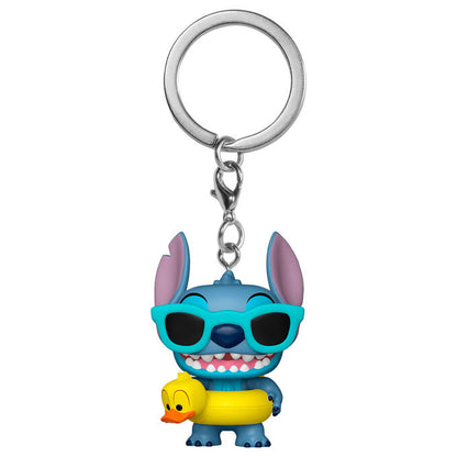 pocket pop disney lilo & stitch keychain  stitch in tube