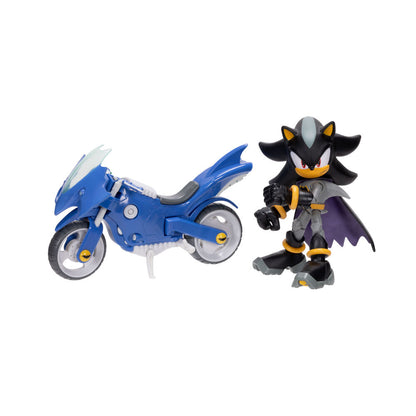 Figura di Shadow con Batmobile di Sonic The Hedgehog 12 cm
