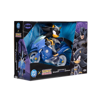 Figura di Shadow con Batmobile di Sonic The Hedgehog 12 cm