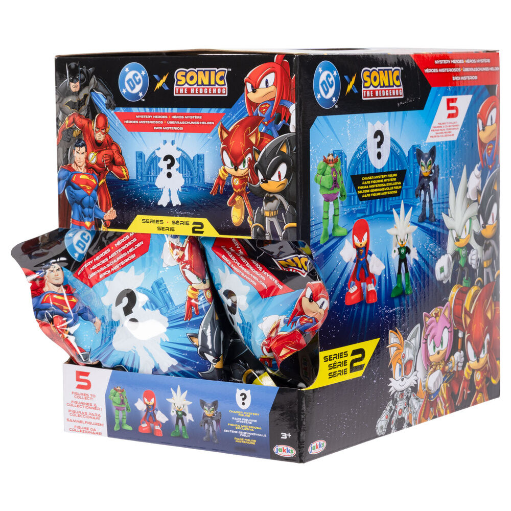 surprise envelope sonic the hedgehog figure 4cm assorted