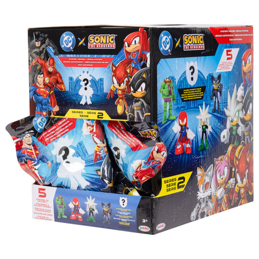Surprise envelope Sonic The Hedgehog figure 4cm assorted