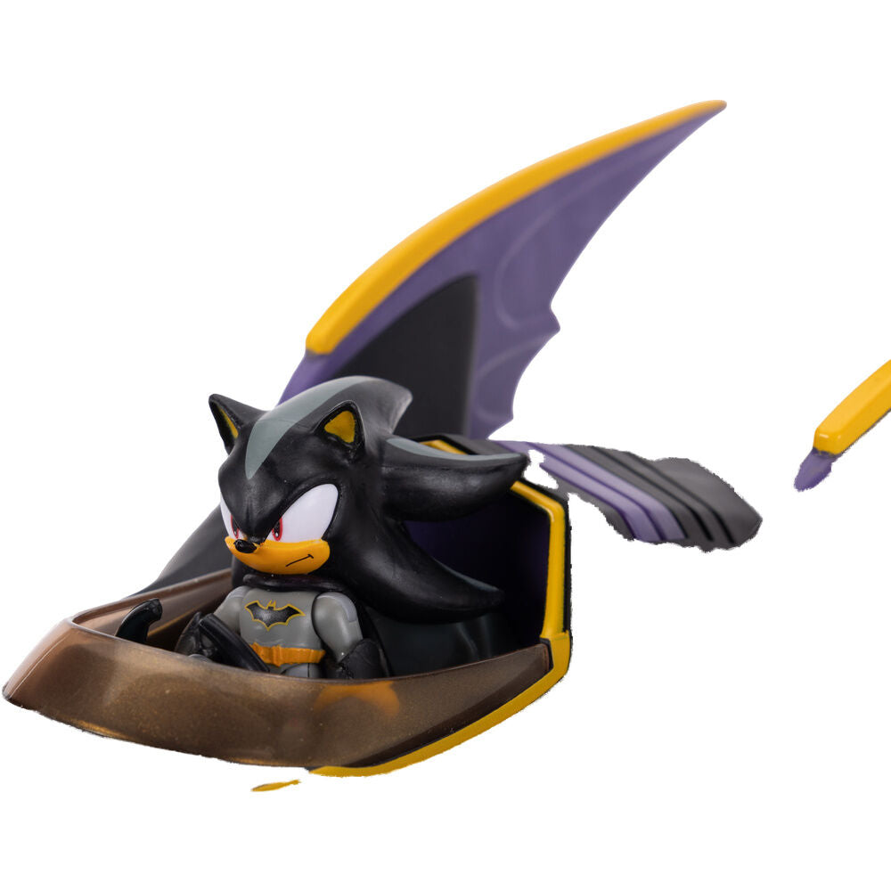 Batmóvel + figura Shadow Batman Sonic The Hedgehog