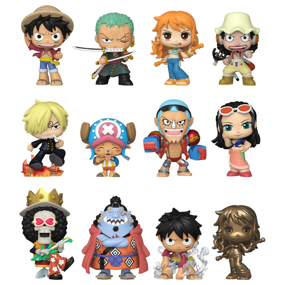 Miniaturas Misteriosas One Piece Ilha do Homem-Peixe sortidas