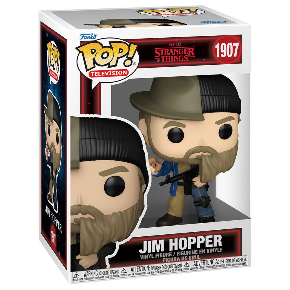 stranger things jim hopper pop figure