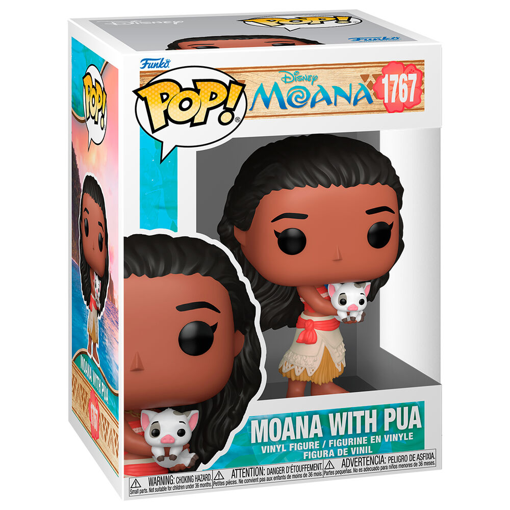 pop figure disney vaiana moana 3 moana with pua