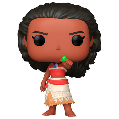 Figura POP Disney Vaiana Moana 3 Moana com Coração de Tefiti