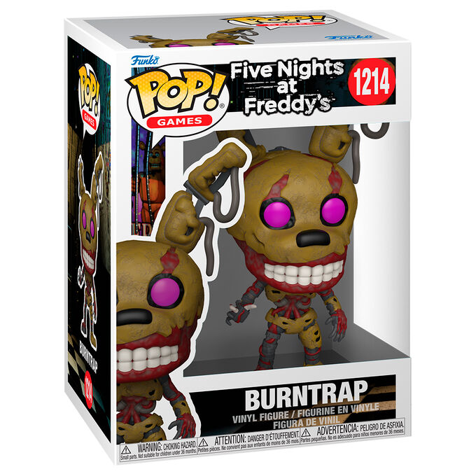 pop figure five nights at freddys burntrap