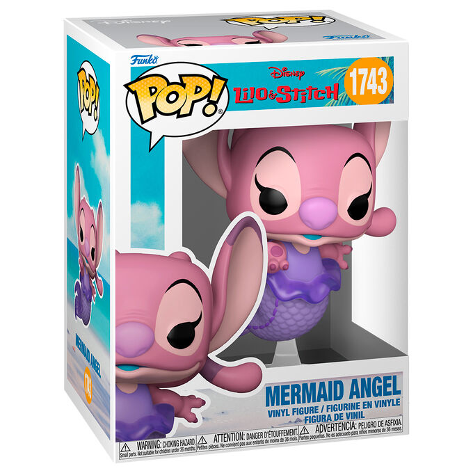 pop figure disney lilo & stitch mermaid angel