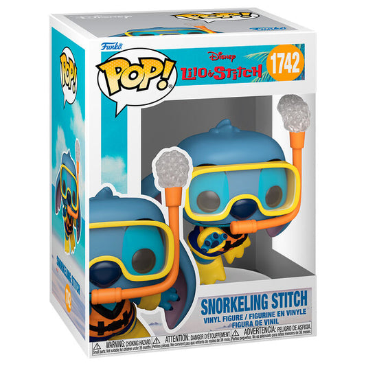 pop figure disney lilo & stitch snorkeling stitch