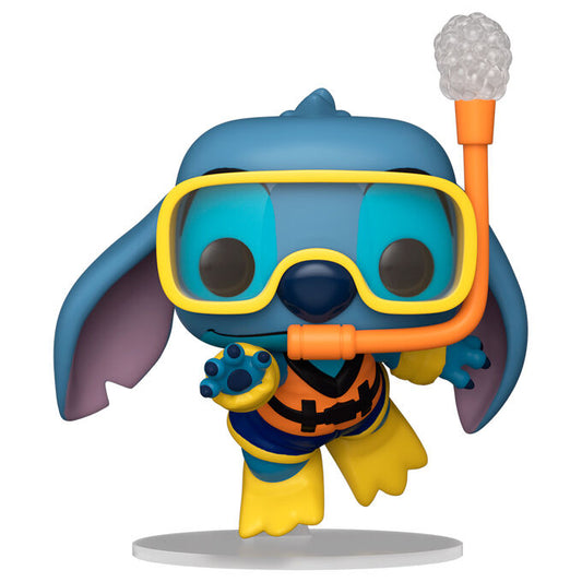 Statuetta POP Disney Lilo & Stitch che fa snorkeling