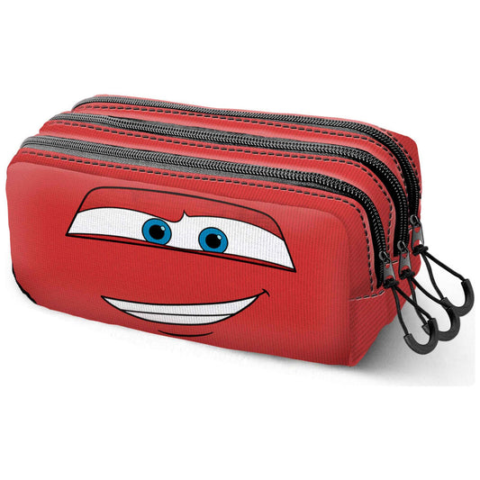 legendary cars 3 disney pixar triple pencil case