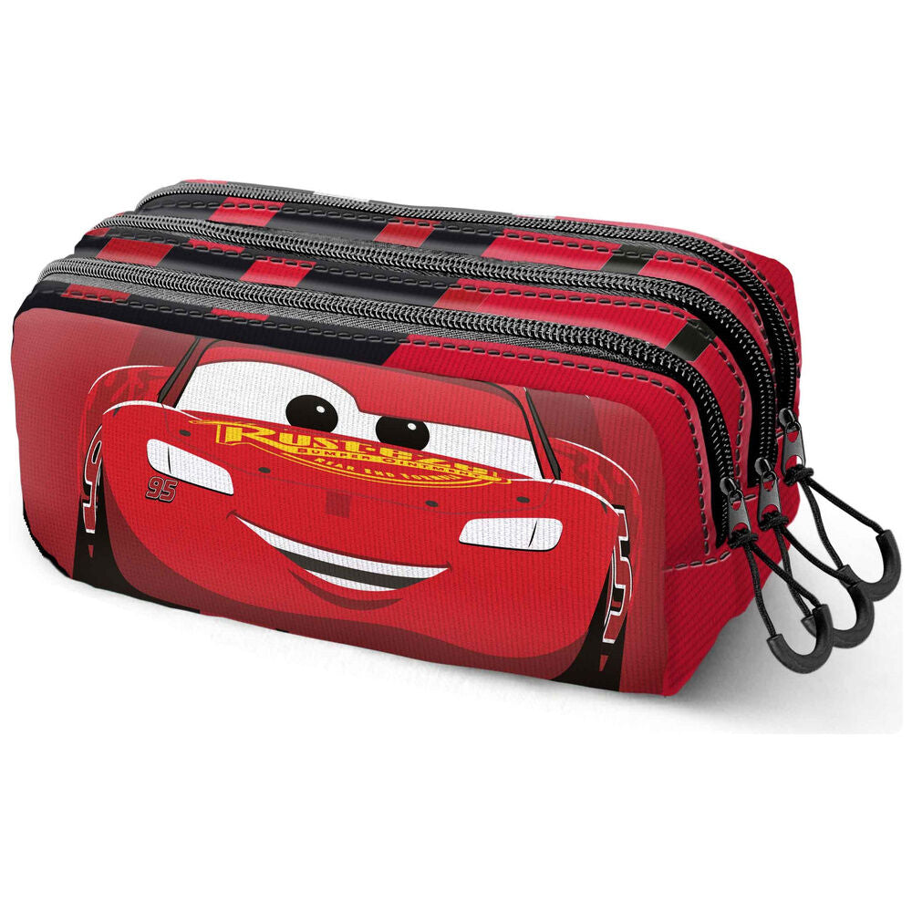 speed ​​cars 3 disney pixar triple pencil case