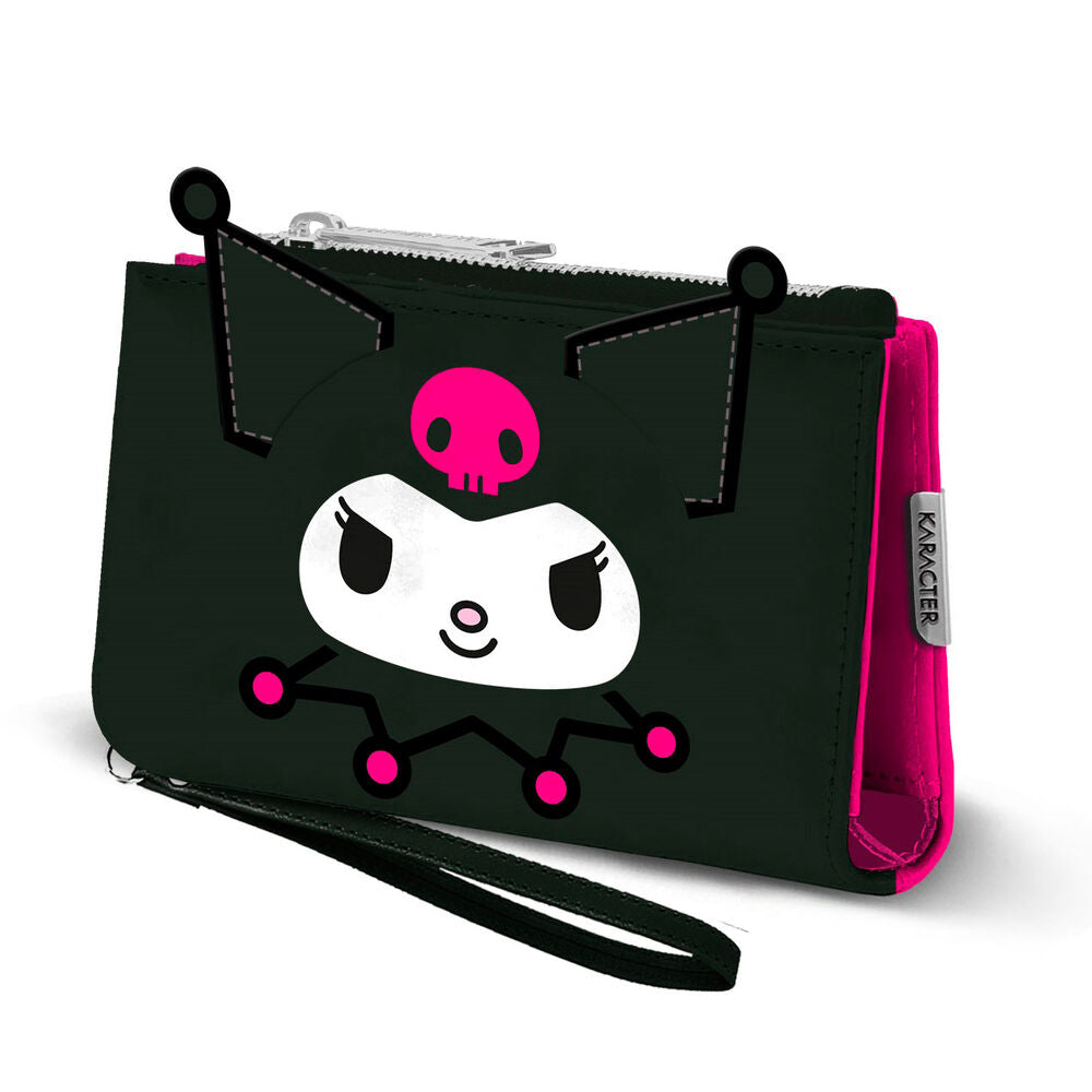 kuromi hello kitty wallet