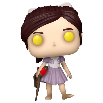 bioshock little sister with syringe pop figure