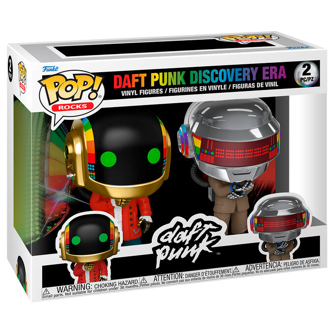 blister 2 pop figures daft punk discovery era