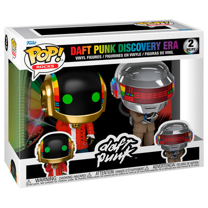 blister 2 pop figures daft punk discovery era