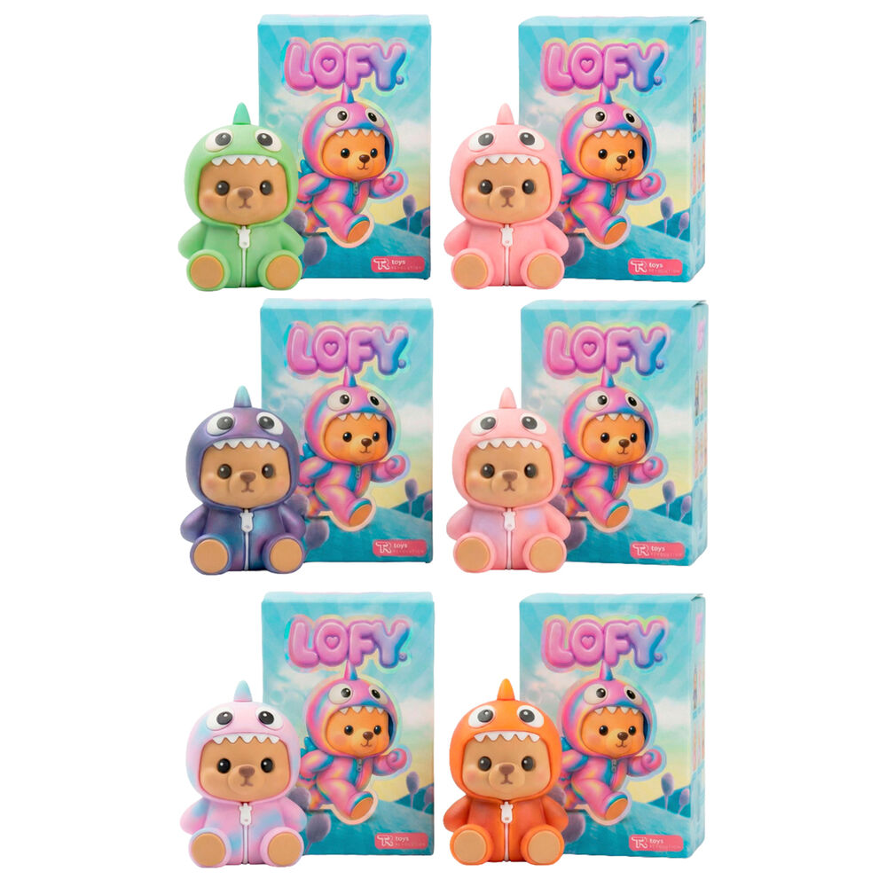 Bambola a sorpresa Lofy Bear in PVC confezione a sorpresa da 7 cm assortita