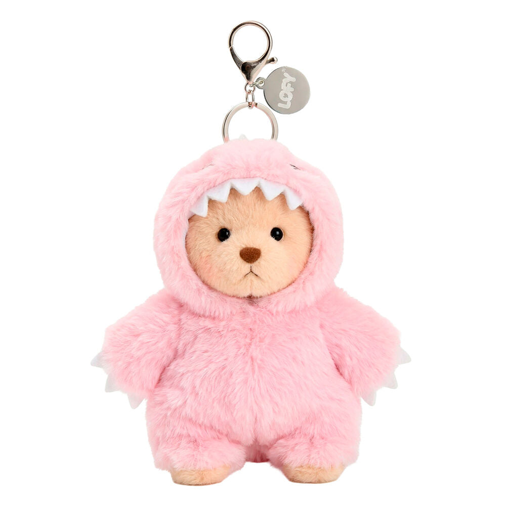 Porte clés en peluche Lofy Bear 17 cm assorti