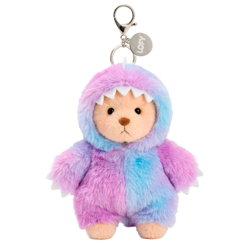 Porte clés en peluche Lofy Bear 17 cm assorti