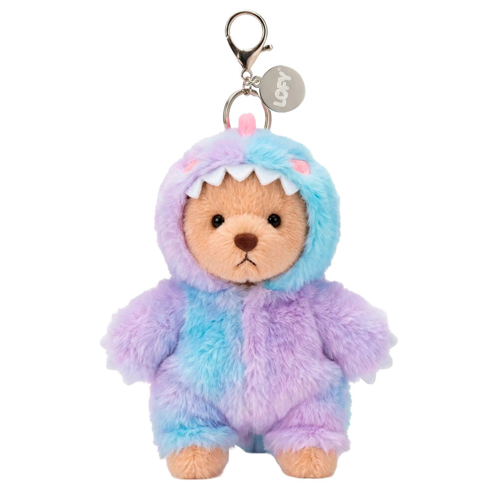 Porte clés en peluche Lofy Bear 17 cm assorti