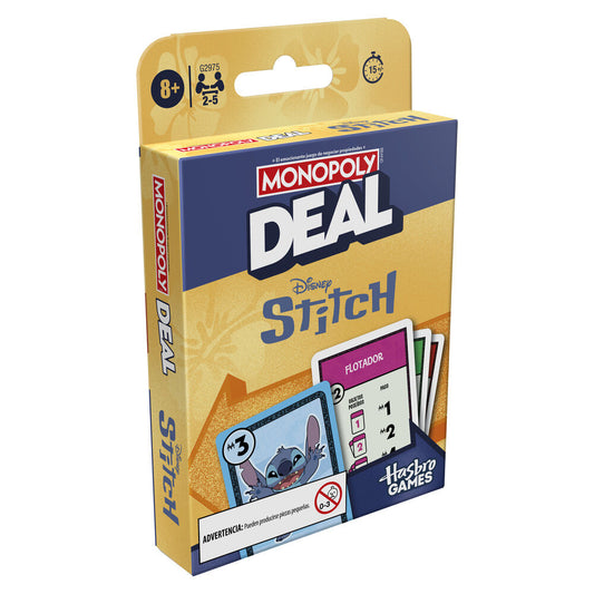 monopoly stitch disney deal game (spanish)