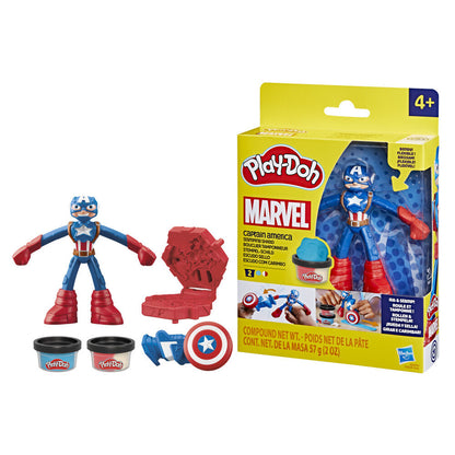 Asortyment figurek Play Doh Marvel
