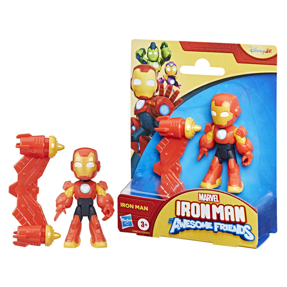 Conjunto de figuras Marvel do Homem de Ferro e sua Super Equipe