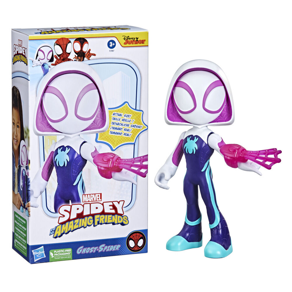 ghost spider spidey and his super team marvel figure 225cm