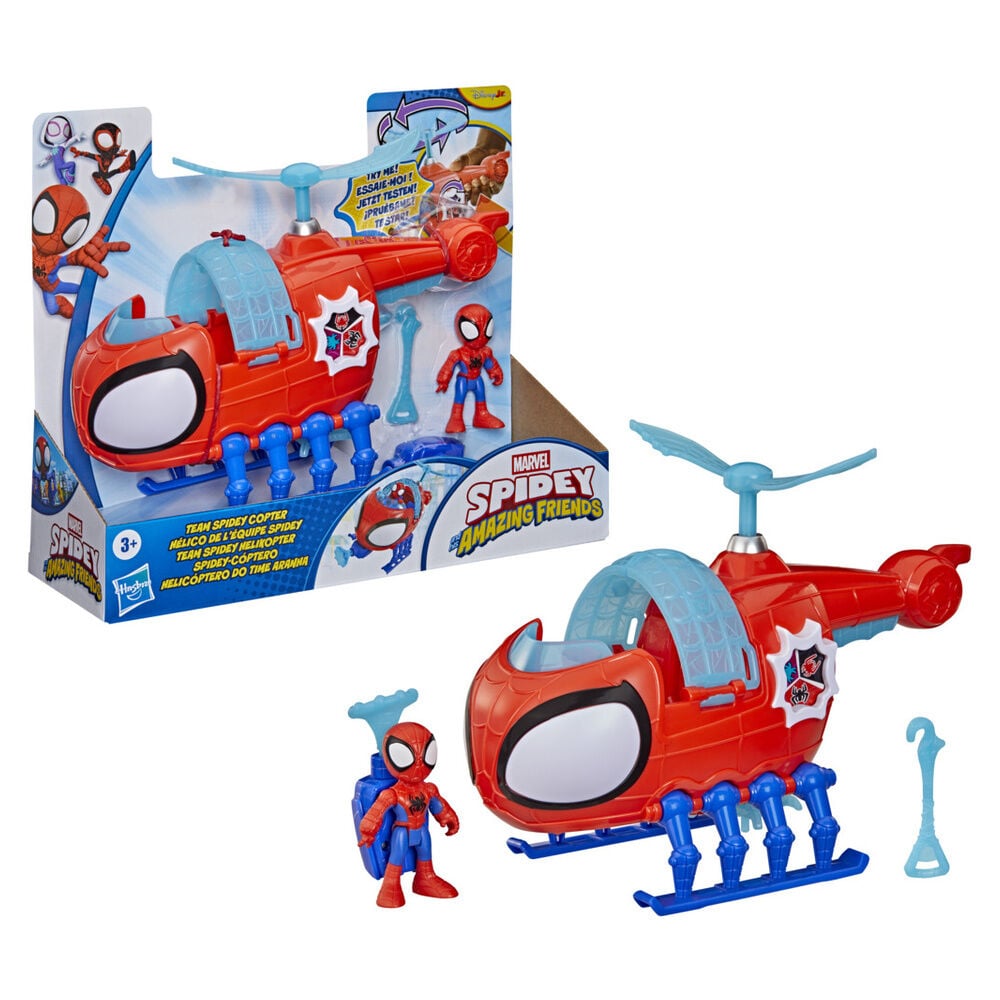Spider-Man and His Super Team Marvel Figure/Vehicle
