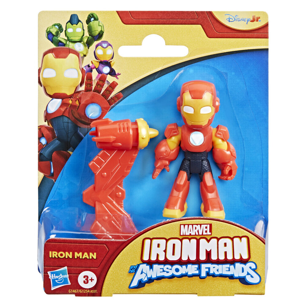 Conjunto de figuras Marvel do Homem de Ferro e sua Super Equipe
