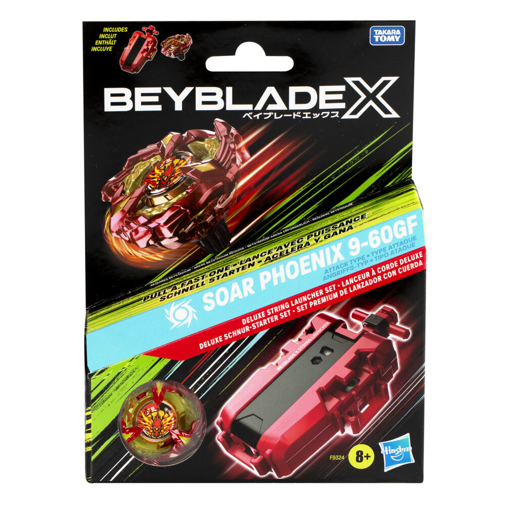 Premium Beyblade X Launcher Set with String