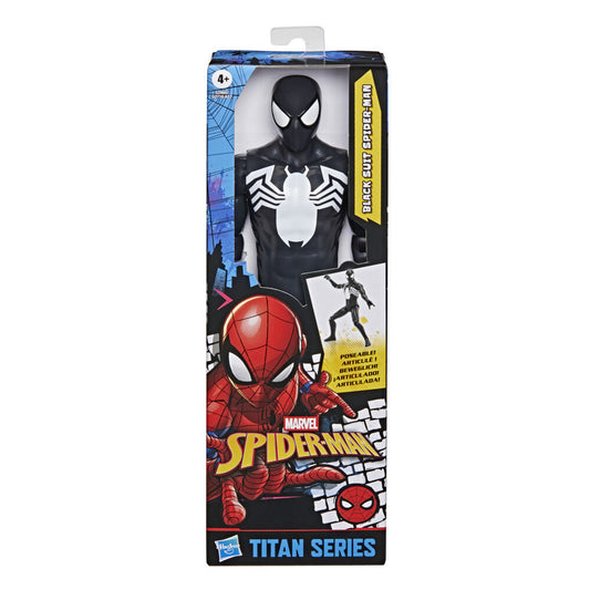 Figurka Spiderman Czarny kostium Titan Series Spider Man Marvel 30cm