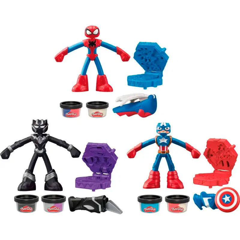 Asortyment figurek Play Doh Marvel