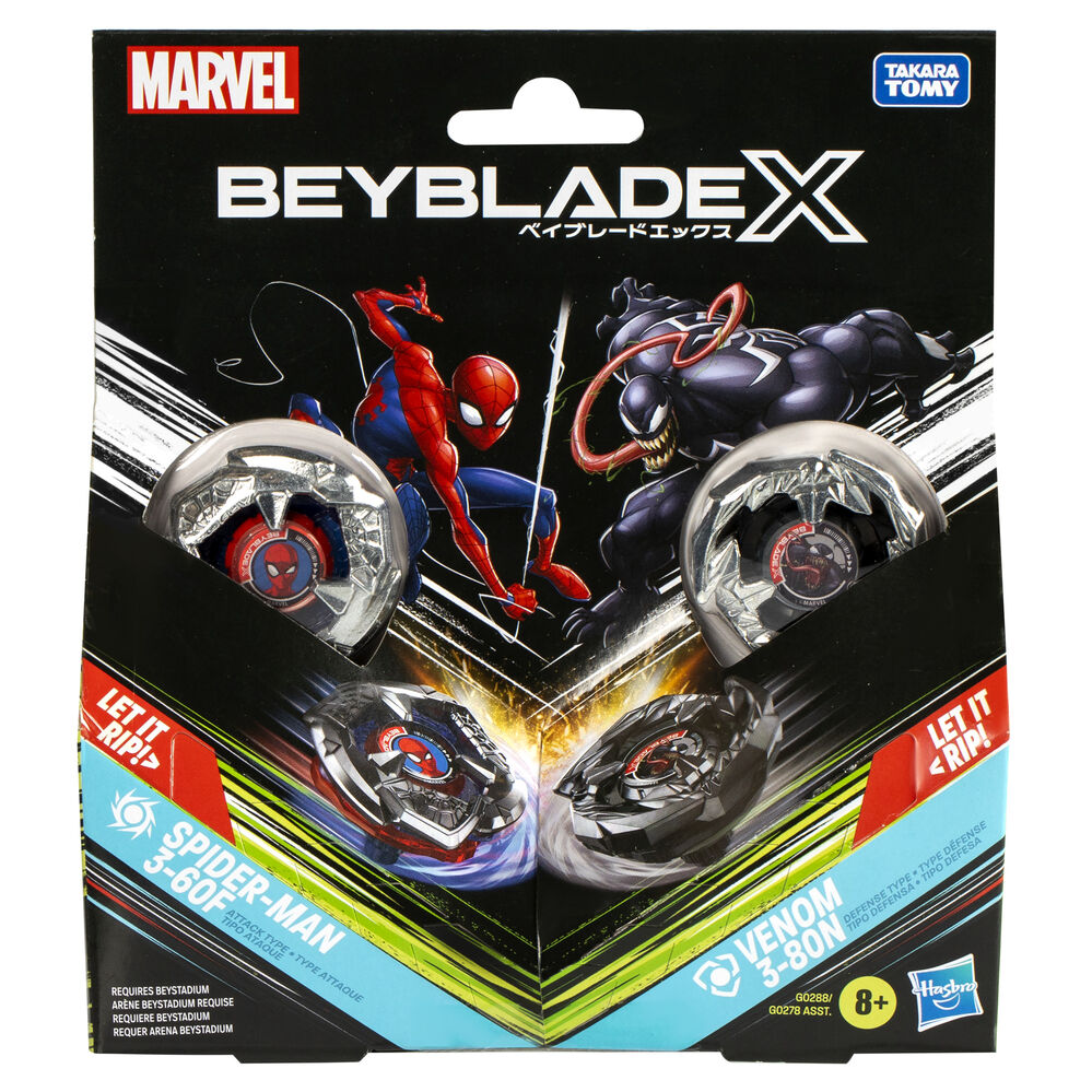Kit de inicio surtido Beyblade X Marvel