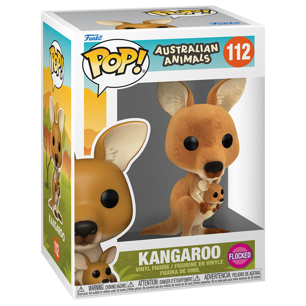 australian animals kangaroo pop figure