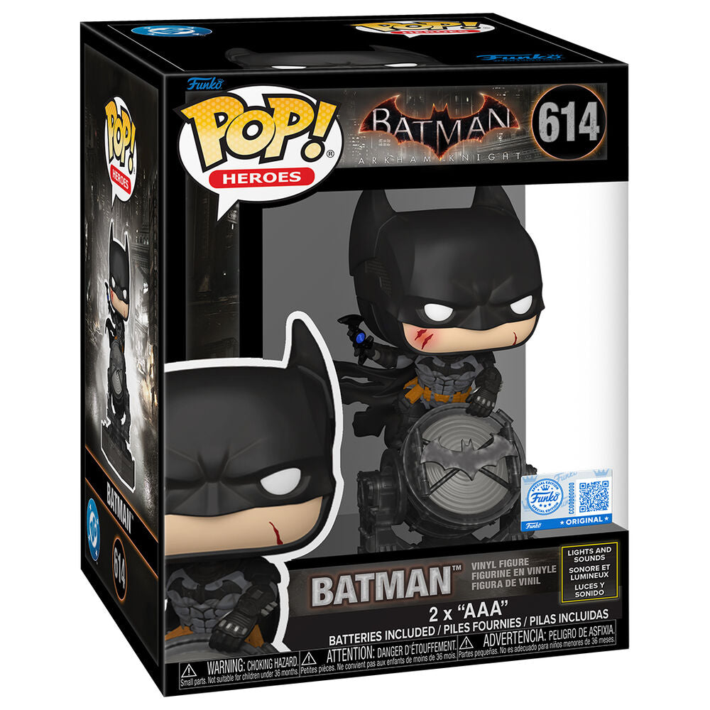 premium pop figure dc comics batman arkham knight batman