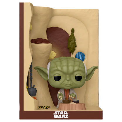 figure pop nooks star wars yoda in his hut